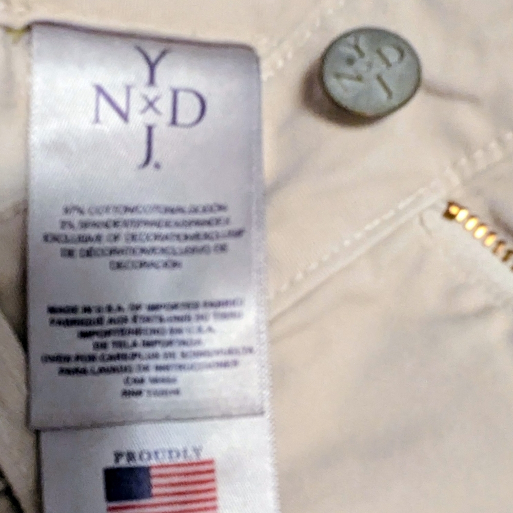 NYDJ Straight Ankle Jeans, size 10 - Picture 6 of 6
